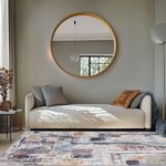 Combo de 3 Alfombras con Diseño Abstracto 133 x 190 + 2 x 50 x 80 Cm