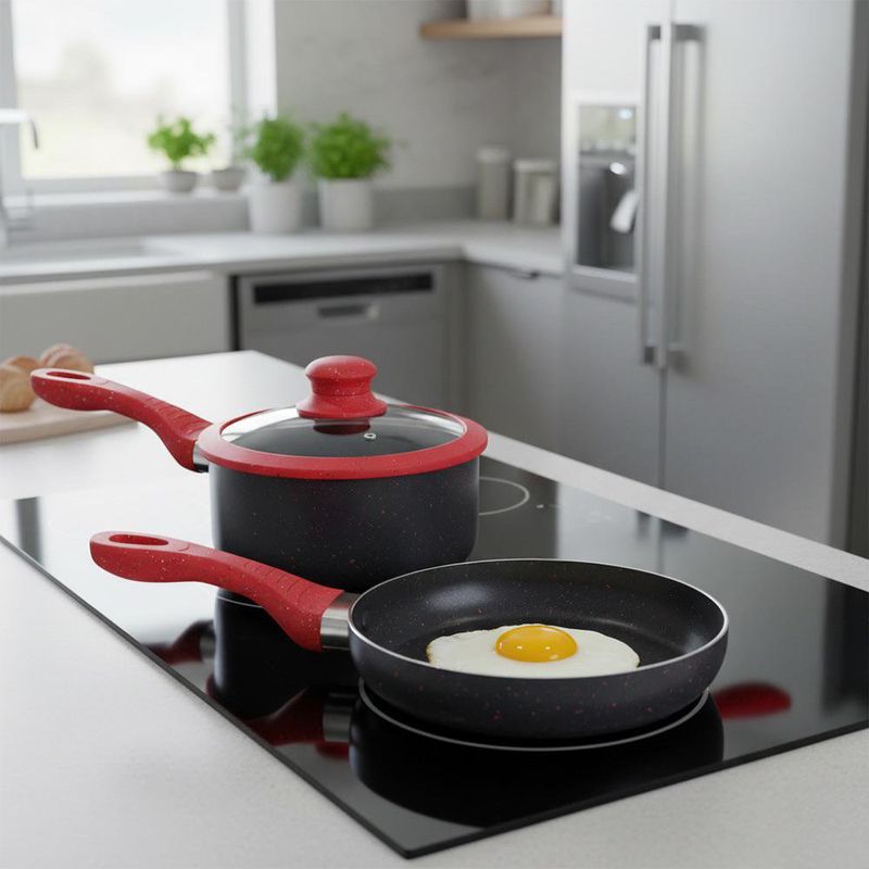 Batería de Cocina de 9 Pzas Mármol - Picca