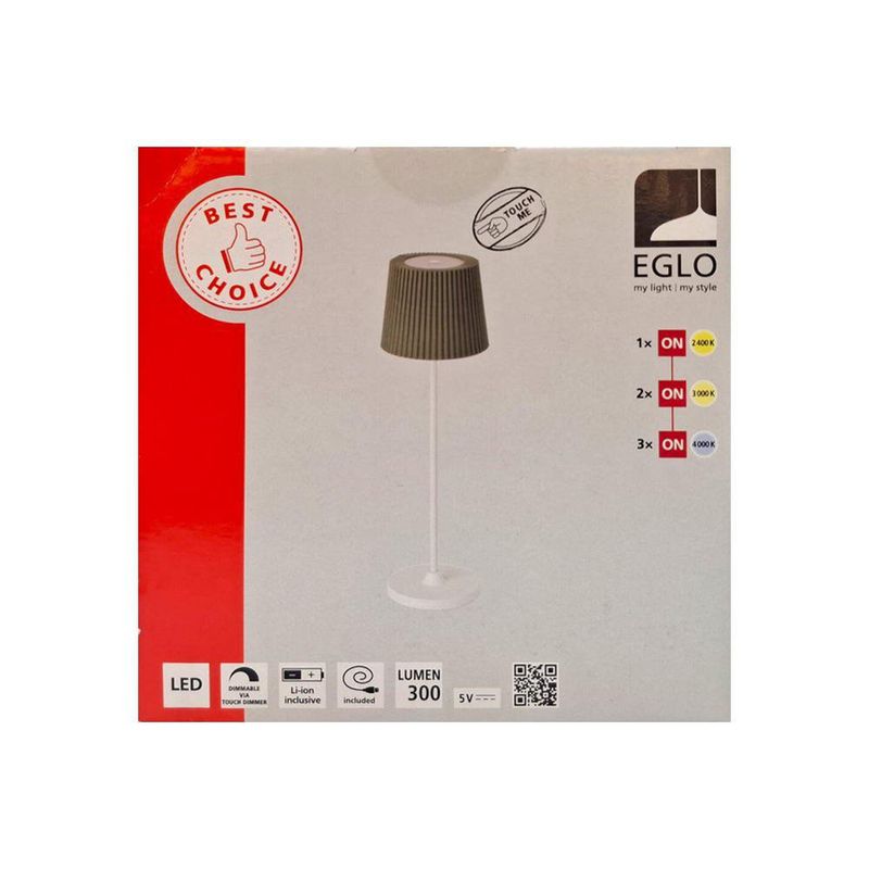 Lámpara de Mesa CCT Táctil Color Verde Liso