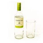 Set de 4 Vasos de Vidrio Transparente 15.2 Oz