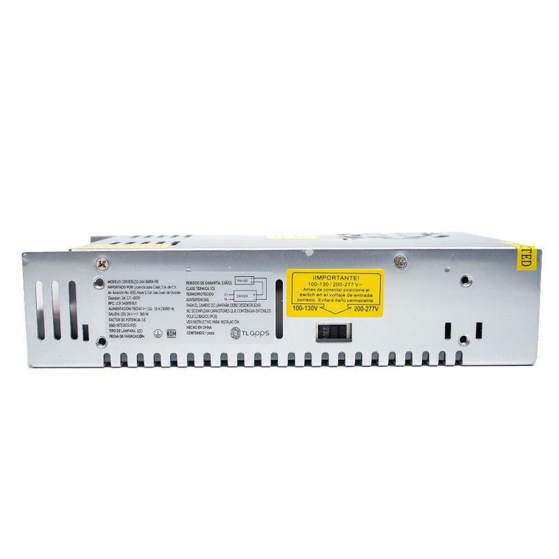 Driver 24 V 360 W para Tiras LED