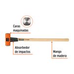 Mazo de 12 Lbs con Mango de Madera