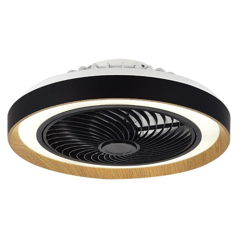 Ventilador Fiji de 37W 5180 Lm Negro 3000-6500 K
