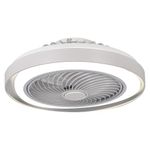 Ventilador Capri de 37W 5180 Lm Gris 3000-6500 K