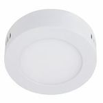 Plafón de Techo Redondo Blanco LED 6 W 3000 K