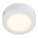 Plafón de Techo Redondo Blanco LED 6 W 3000 K