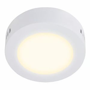 Plafón de Techo Redondo Blanco LED 6 W 3000 K