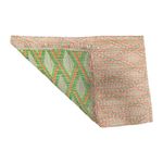 Individual Tejido Naranja Diseño Rombos 30x45 Cm