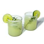 Set de 4 Vasos de Vidrio Transparente 11 Oz