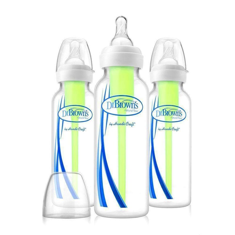 Biberones Anticólicos Options+  8 Oz 3 Unidades  - Dr. Browns
