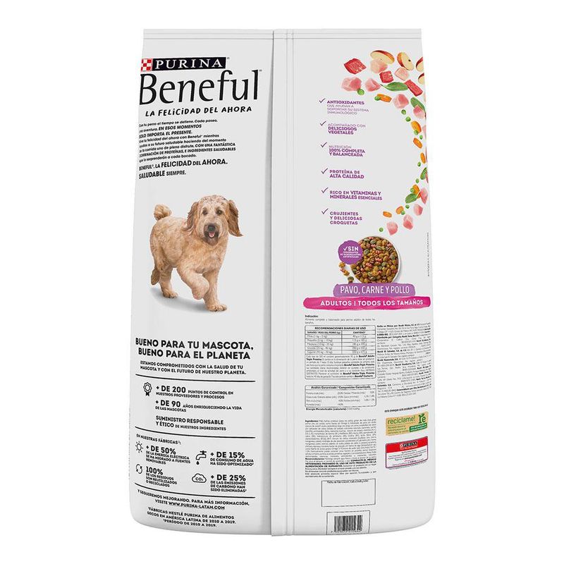 Alimento Seco para Perro Triple Proteína 10 Kg