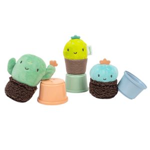 Set de Juguetes Sensoriales Macetas Cactus 3 Pzas