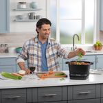 Olla Eléctrica Multifunción con Tapa de Vidrio y control Digital