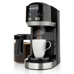 Cafetera Dual Brew Negra 14 Tazas