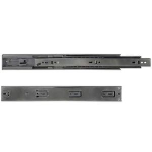 Riel Full Extension Suave 22 Plg Acabado Cromado