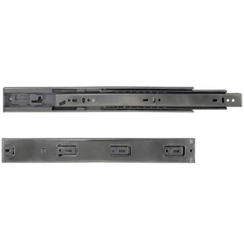 Riel Full Extension Suave 16 Plg Acabado Cromado