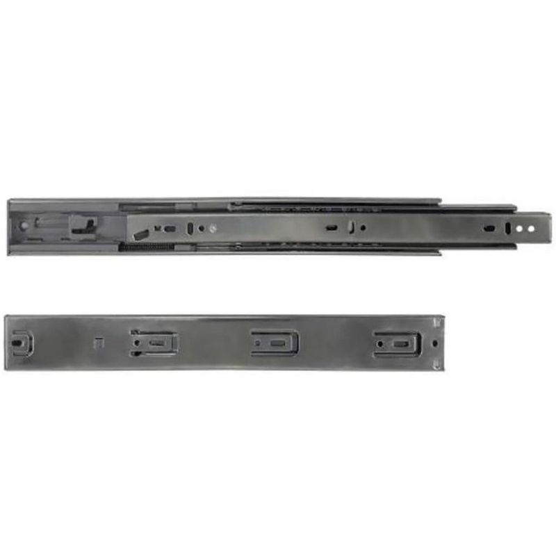 Riel Full Extension Suave 18 Plg Acabado Cromado