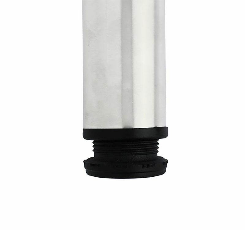 Pata para Mueble Acabado Acero Inoxidable Satinado 200 Mm