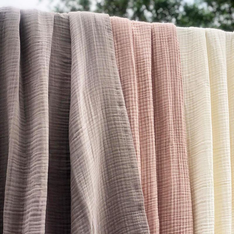 Frazada Muslin Tamaño Full/Queen Color Rosado