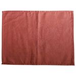 Individual de Tela Color Terracota 33 x 47 Cm