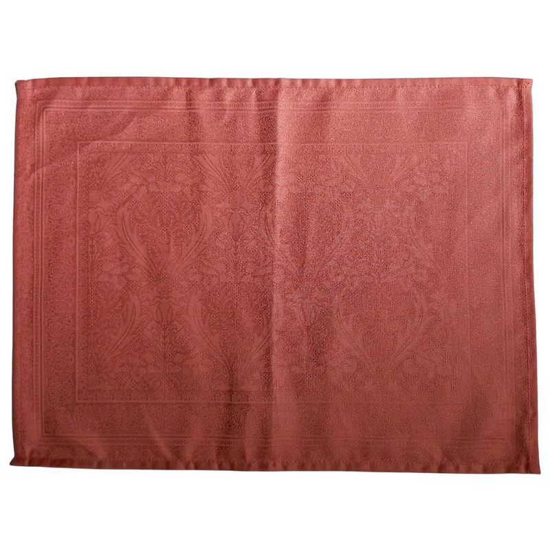 Individual de Tela Color Terracota 33 x 47 Cm