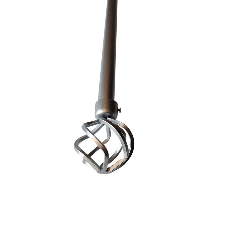 Galería de Metal Flander Color Plateado 91-182 Cm