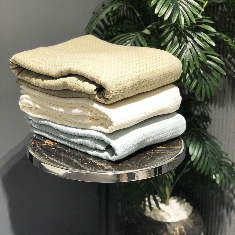 Frazada Tensil Blanco Tamaño Full/Queen