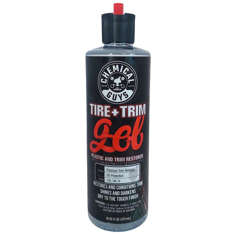 Gel Restaurador para Plástico y Llantas Chemical Guys de 473 ml