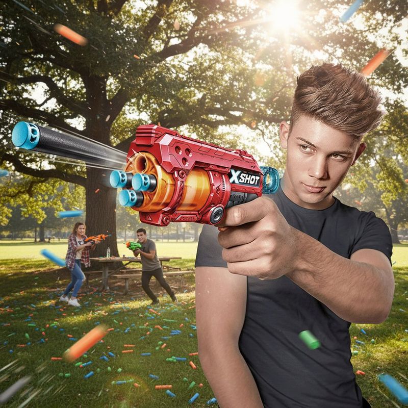 Set Lanzadores X-Shot Reflex 6 con Blanco Electrónico
