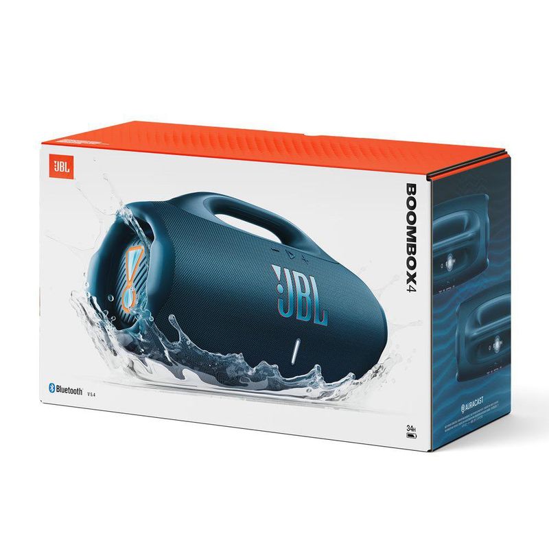 Bocina Portátil JBL Boombox 4 con Bluetooth Azul