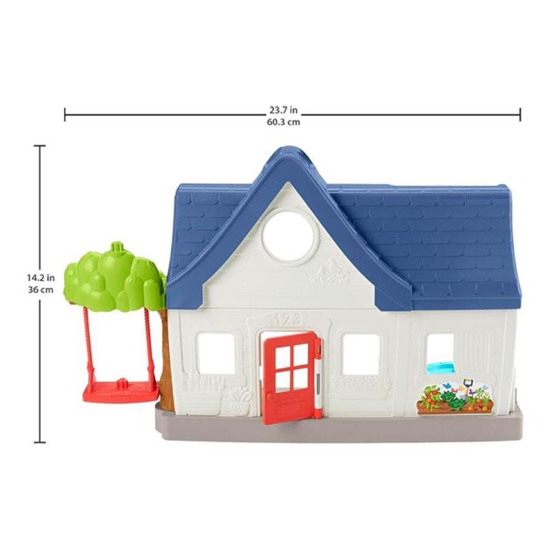 Set Little People Casita de Los Amigos Interactiva