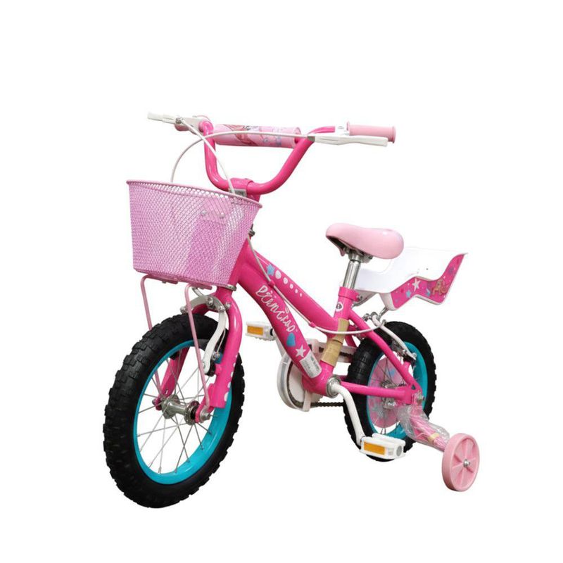 Bicicleta Infantil BMX Dreams Princesa con Canasta Colores Surtidos