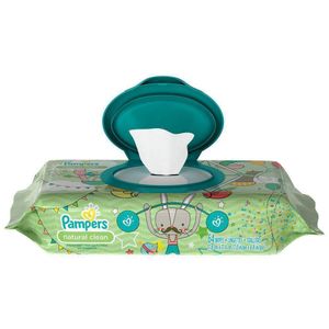 Toallas Humedas Natural Care - Pampers 64 Unidades
