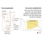 Bomba Sumergible Limpia 1hp Altura 33 M Caudal 117 Lts/Min