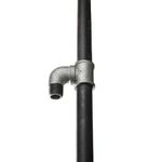 Codo Niple Galvanizado de 90° 1/2 Plg con Rosca