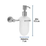 Dispensador de Jabón para Pared Element Cromado