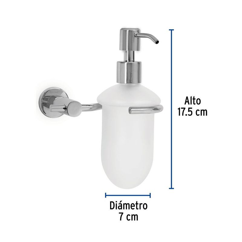Dispensador de Jabón para Pared Element Cromado