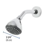 Regadera Redonda con Brazo de 3 1/4 Plg Cromo