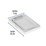 Jabonera de Empotrar Cromada Basic