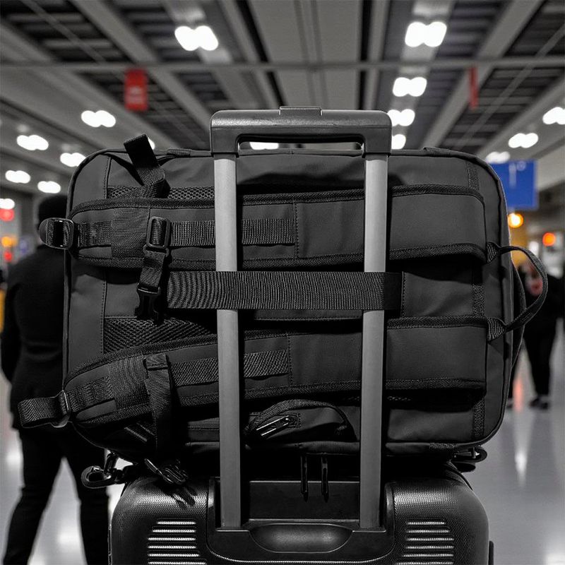 Mochila para Laptop 17 Plg de Viaje Negro