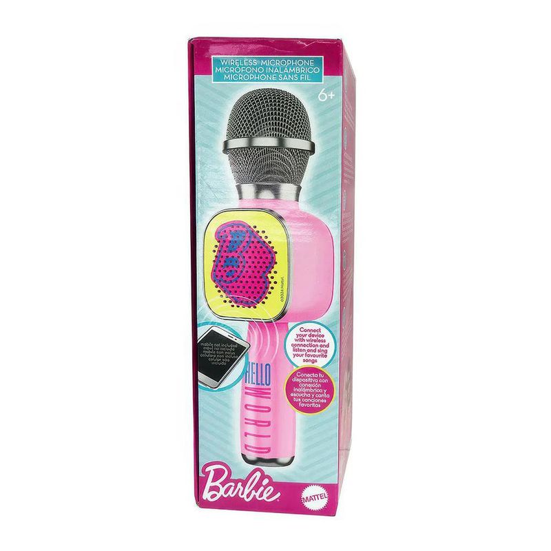 Micrófono Bluetooth Barbie