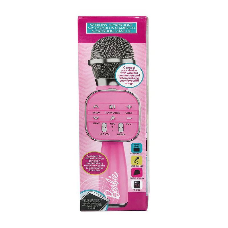 Micrófono Bluetooth Barbie