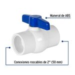 Válvula Bola de PVC con Rosca 2 Plg