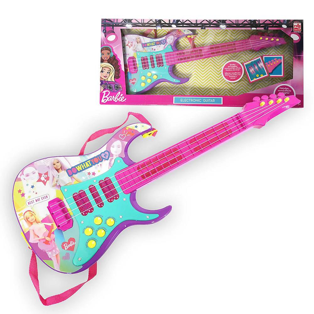 Guitarra Electrónica LadyBug Zag (Miraculous) – Juguete Con 6 Cuerdas Blandas, 2 Melodías Y Correa, Ideal Para Iniciación Musical De Niños Y Niñas