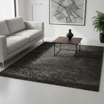 Alfombra Isola Gris 120 x 170 Cm