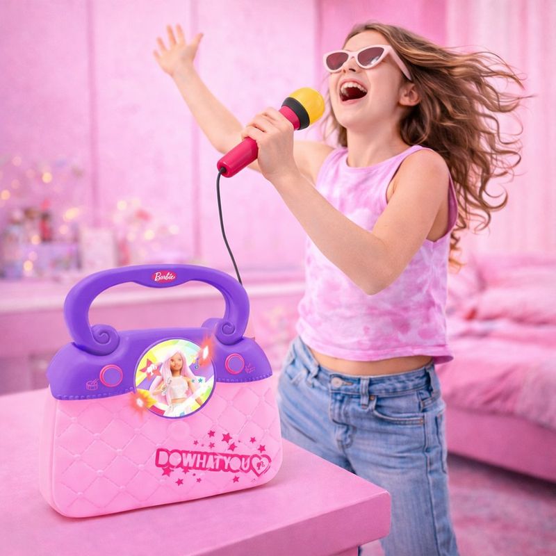 Bolsa Glamour Barbie con Micrófono