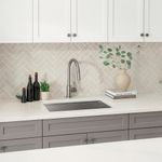 Lavatrastos de Acero Inoxidable de Una Fosa 80 Cm