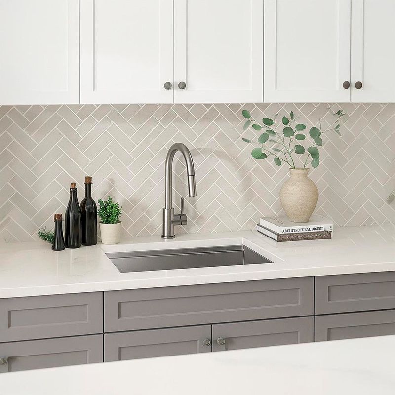 Lavatrastos de Acero Inoxidable de Una Fosa 80 Cm