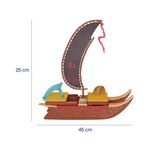 Set de Juego Bote de Aventuras Moana 2  con Mini Muñeca y Accesorios