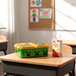 Lonchera Infantil Minecraft con Compartimentos